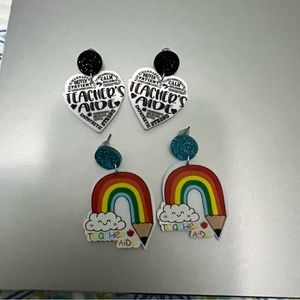 Teacher’s aide earring